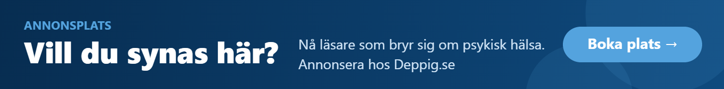 Vill du synas här? Annonsera hos Deppig.se